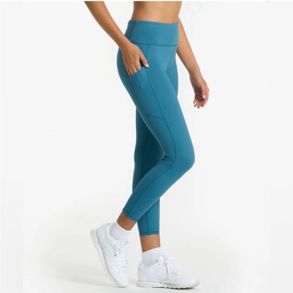 Vuori Teal High-Rise Pocket Leggings